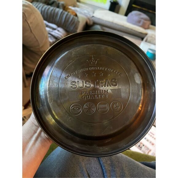 Susteas Silver Stainless Steel Whistling Tea Kettle - Picture 5 of 6